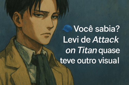 Levi Ackerman de Attack on Titan – arte minimalista para post de blog.