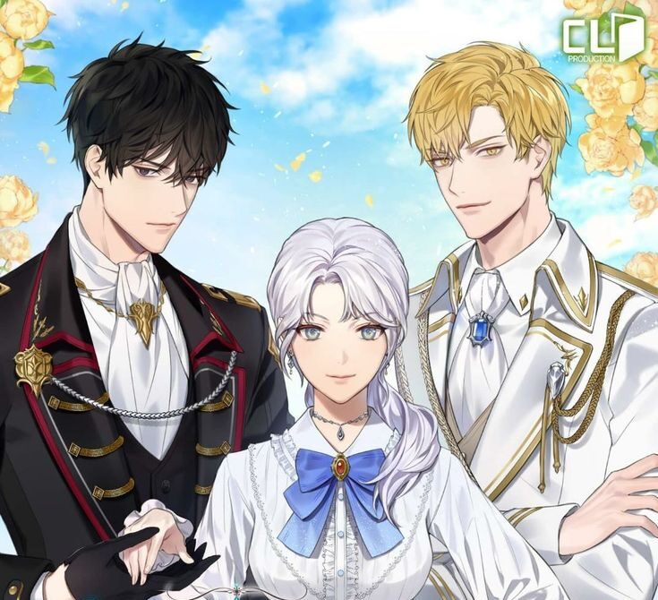 Arte promocional do manhwa A Vilã em Seu Regime da Felicidade