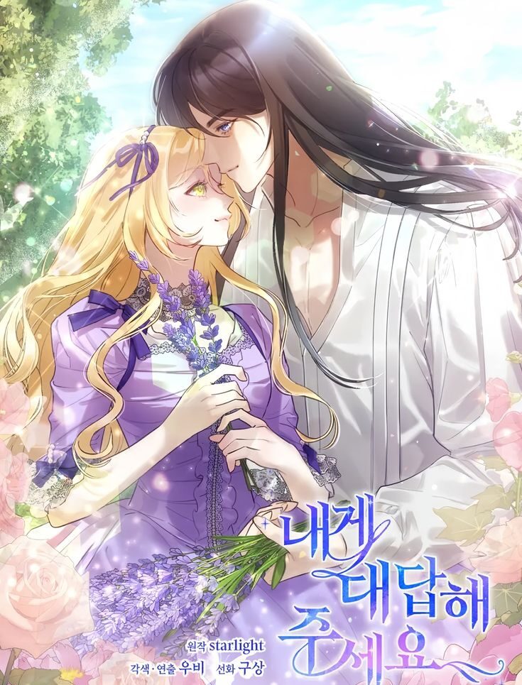 Manhwa Please Answer Me — Rosetta & Nazar: entre culturas e amor