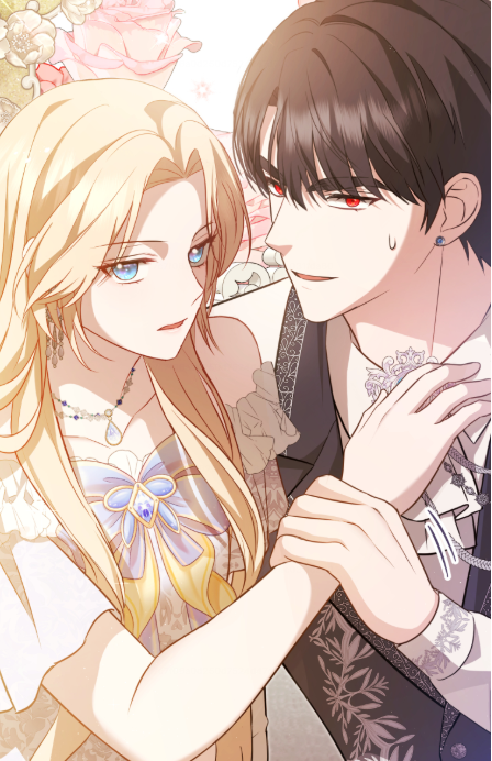 Arte do manhwa com Roxanne mostrando seu verdadeiro poder