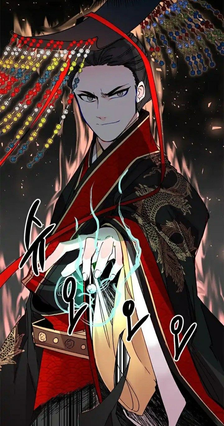 Garun e Rok-heun no palácio, com clima tenso e dramático