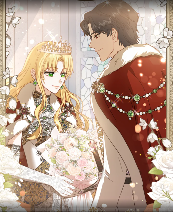 Vivian em Uma Imperatriz Fatal (The Killer Empress) no dia do casamento