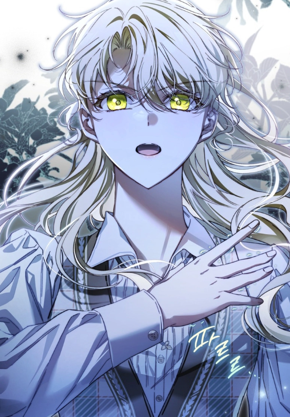 I Got Engaged to the Blind Duke - arte principal do manhwa