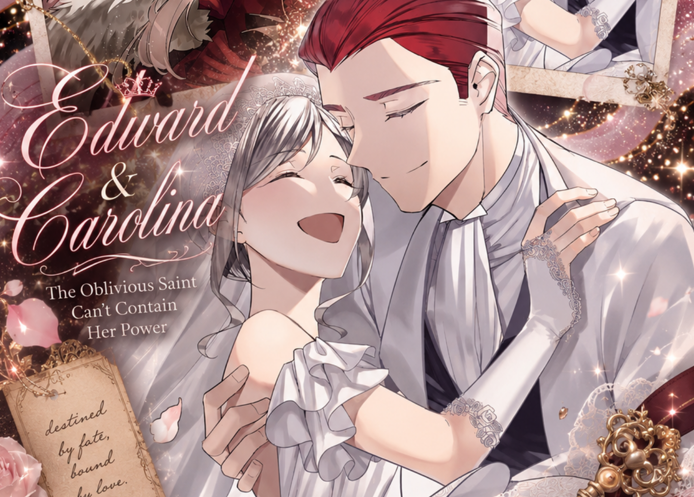 Carolina e Edward em The Oblivious Saint Can't Contain Her Power